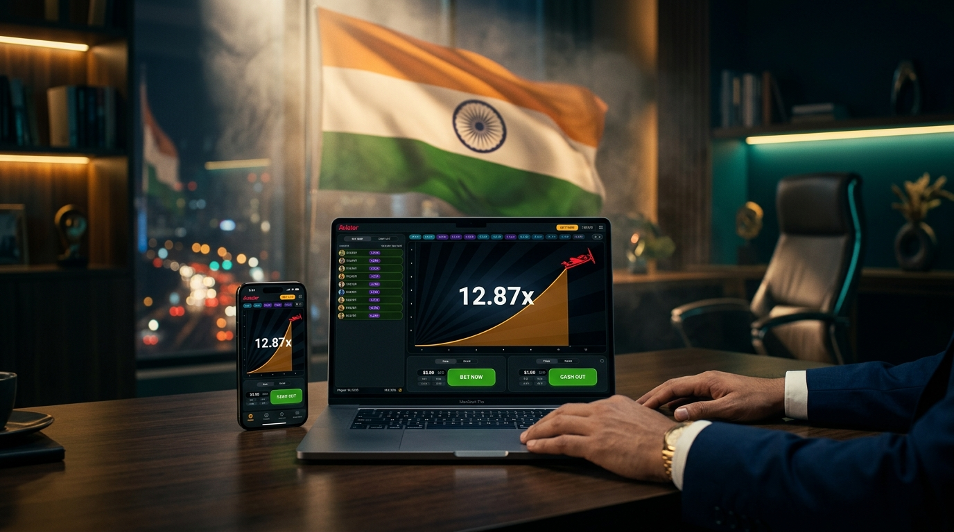 Popular online game Aviator in India